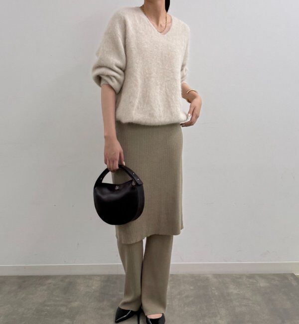  「ニットスカート+パンツセット」|チノ|