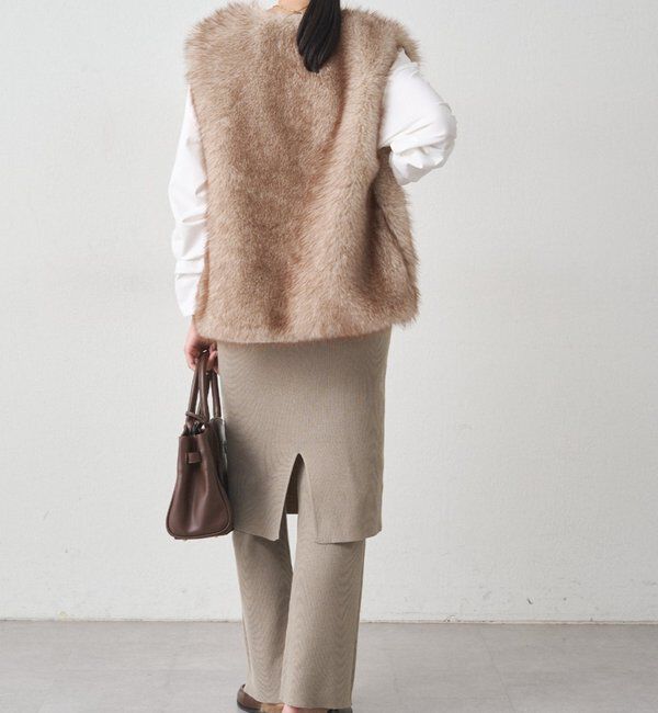  「ニットスカート+パンツセット」|チノ|