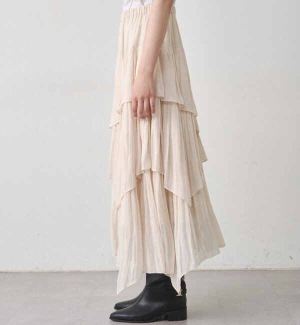  「ランダムティアードスカート」|スカート|