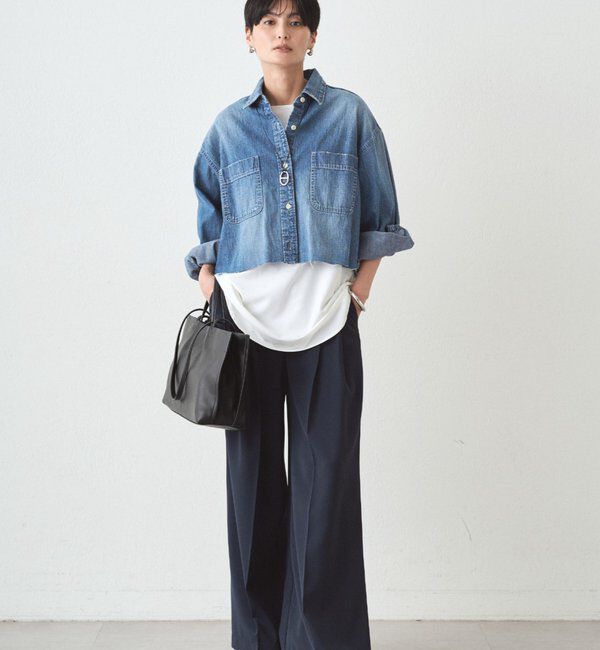  「2タックワイドパンツ」|チノ|