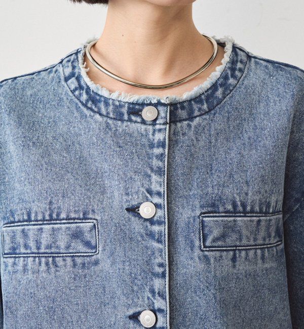  「デニムショートジャケット」|ベスト・ジレ|