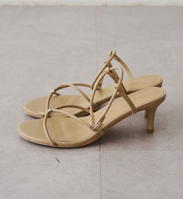  「【GALENA/ガレナ】メタルポイントヒールサンダル」|その他|