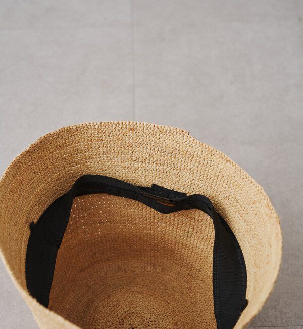  「【GALENA/ガレナ】ラフィアバケットハット」|ハット|