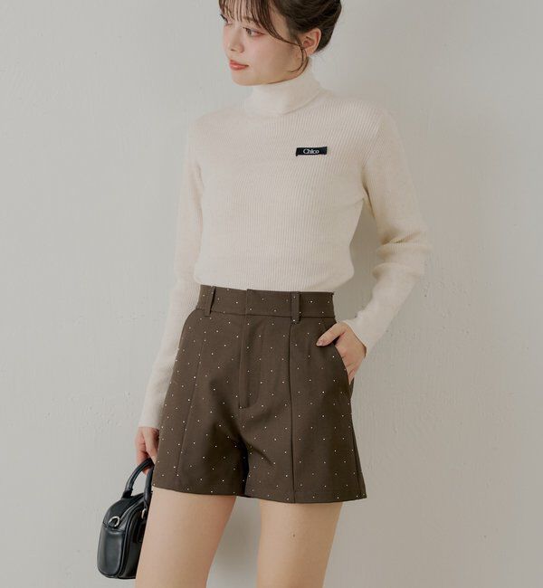  「ラインストーンショートパンツ」|チノ|
