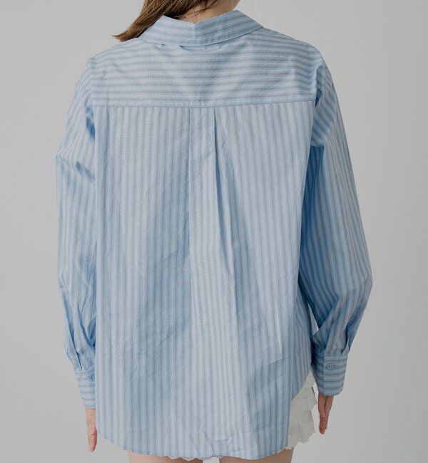  「【セットアップ対応】2wayルーズシャツ」|シャツ・ブラウス|