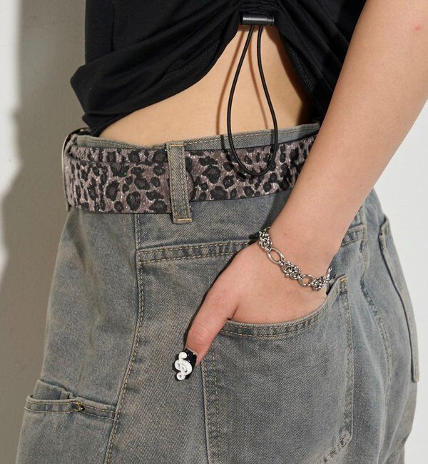  「アソート柄ベルト /ヒョウ柄(レオパード、カモ柄)」|ベルト|