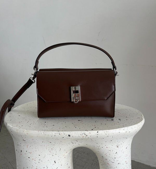  「【オケージョンにも◎】2ルームフラップバッグ」|トートバッグ|