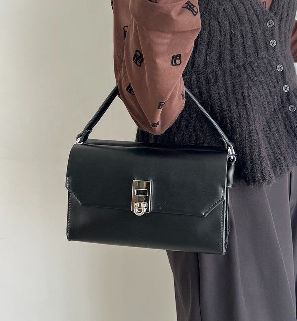  「【オケージョンにも◎】2ルームフラップバッグ」|トートバッグ|