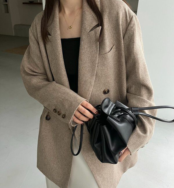  「【CAPRICIEUX LE'MAGE&times;nanacoコラボ】ツイードジャケット」|テーラードジャケット|