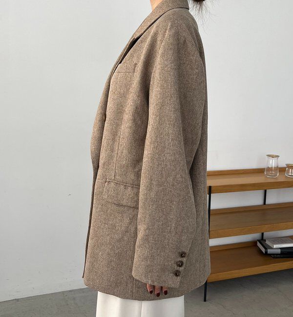  「【CAPRICIEUX LE'MAGE&times;nanacoコラボ】ツイードジャケット」|テーラードジャケット|