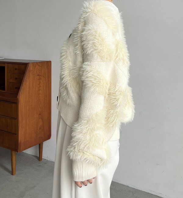  「WAVEフェザーカーディガン」|カーディガン|