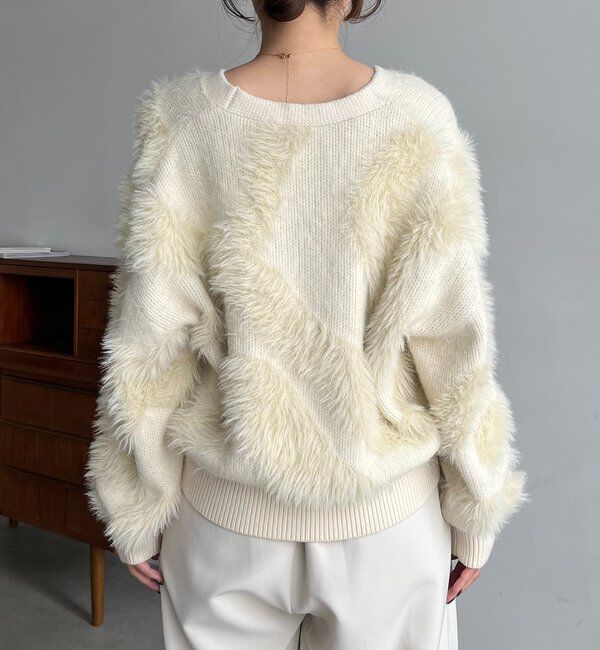  「WAVEフェザーカーディガン」|カーディガン|