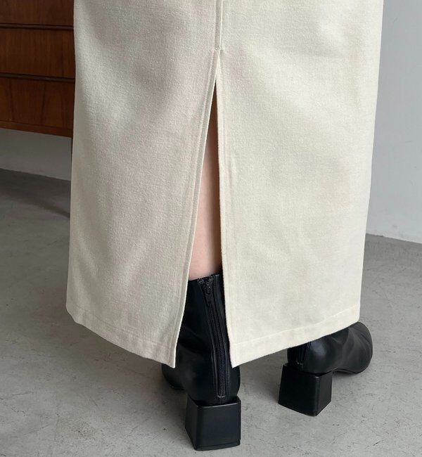  「ピーチタッチIラインスカート」|スカート|