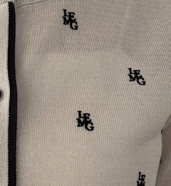  「モノグラムカーディガン」|カーディガン|