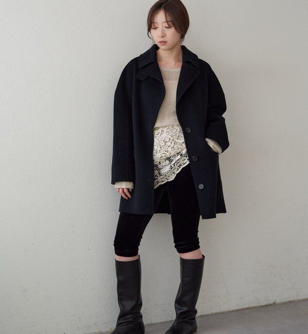  「ビッグカラーリバーミディコート」|その他|