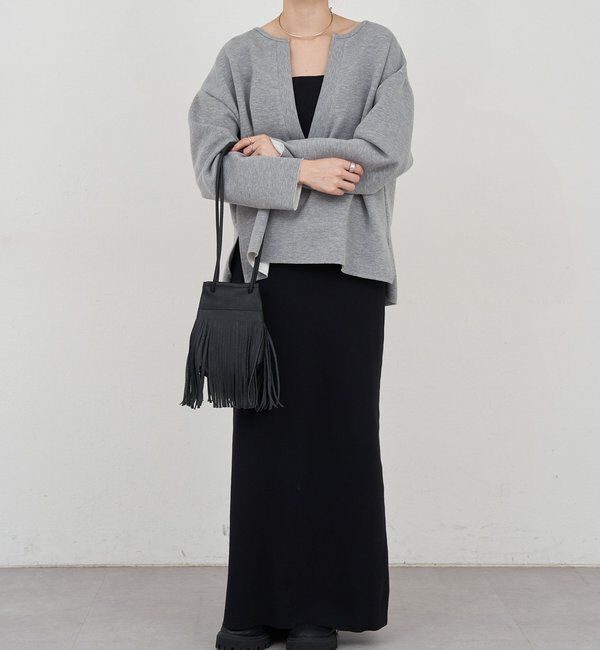  「【インフルエンサー＠tsuru00コラボ】スキッパーポンチプルオーバー」|ニット・セーター|