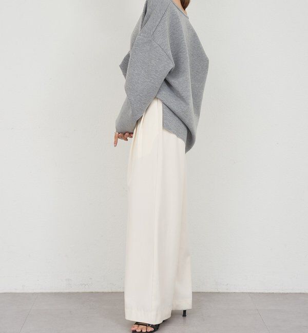  「【インフルエンサー＠tsuru00コラボ】スキッパーポンチプルオーバー」|ニット・セーター|