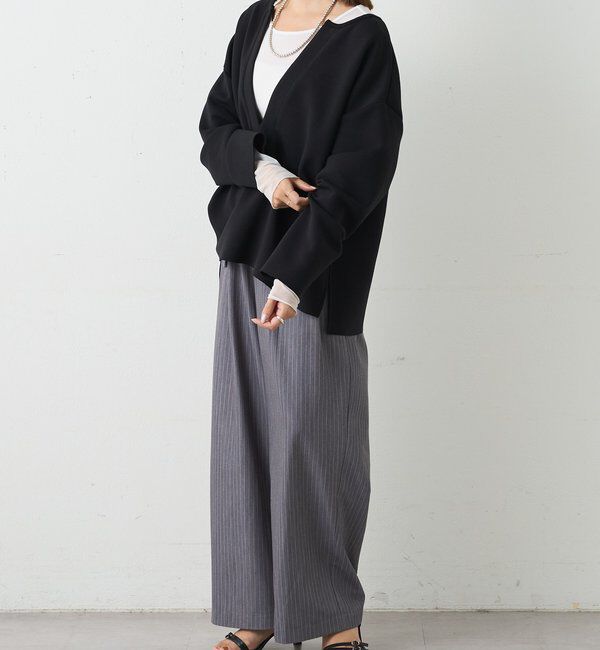  「【インフルエンサー＠tsuru00コラボ】スキッパーポンチプルオーバー」|ニット・セーター|