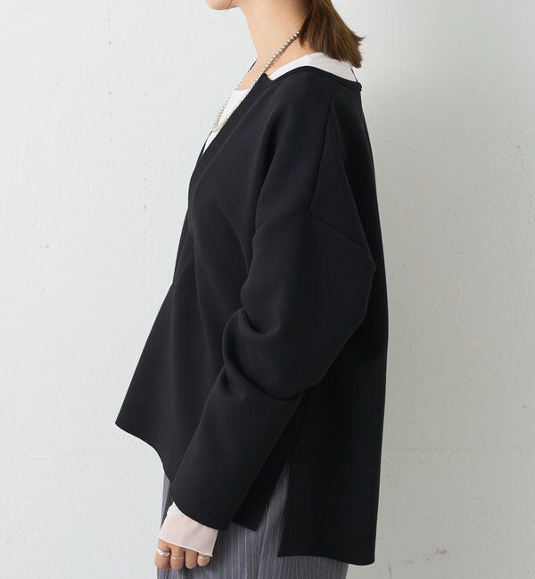  「【インフルエンサー＠tsuru00コラボ】スキッパーポンチプルオーバー」|ニット・セーター|