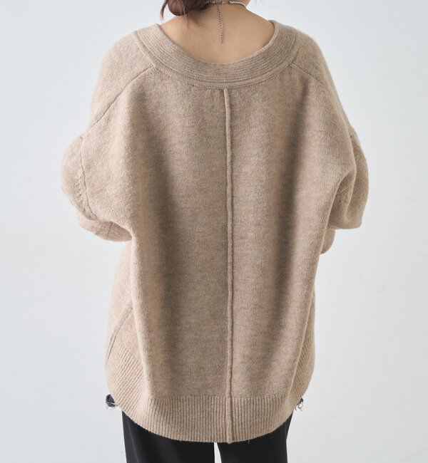  「【@kanako_ikiコラボカラー】【全骨格キレイ見え】ウェーブネックニット」|ニット・セーター|