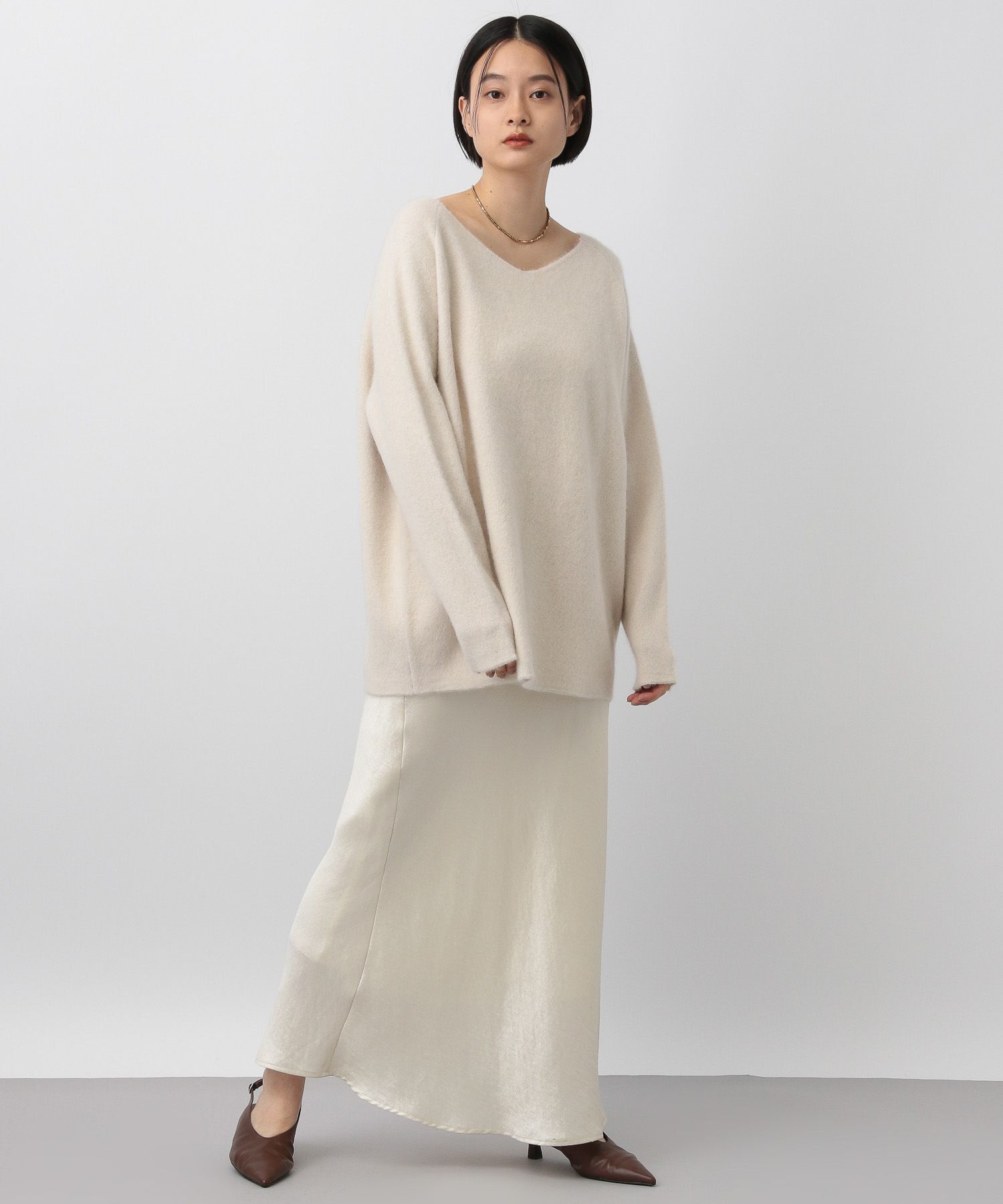 A part by 「CNラクーンコン2WAYニットプルオーバー」|ニット・セーター|