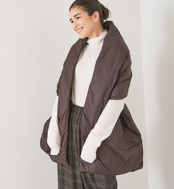 collex「【TAION】リバーシブルダウンストール」|マフラー|