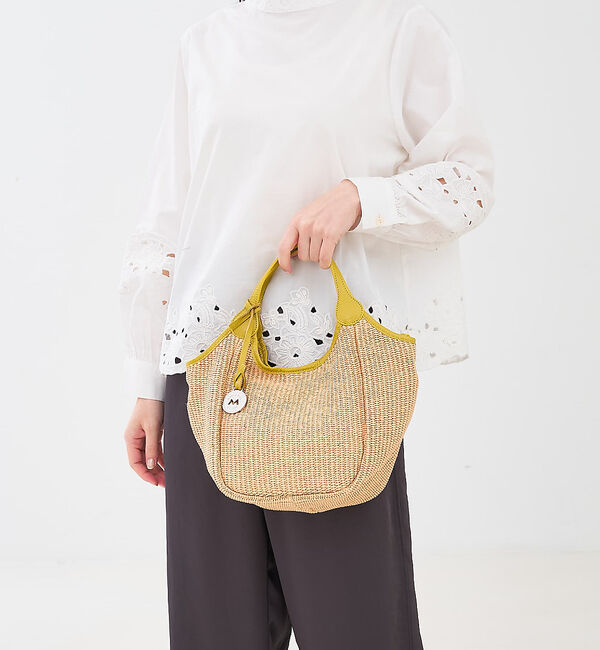 collex「【MARCO MASI】別注 レザーハンドル ラフィア 2WAYトートバッグ M」|トートバッグ|