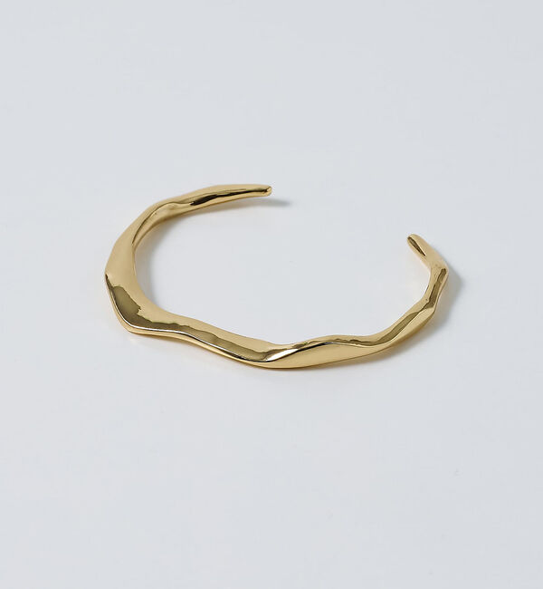 collex「【dignif】【金属アレルギー対応】ユラギウェーブバングル」|ブレスレット・バングル|