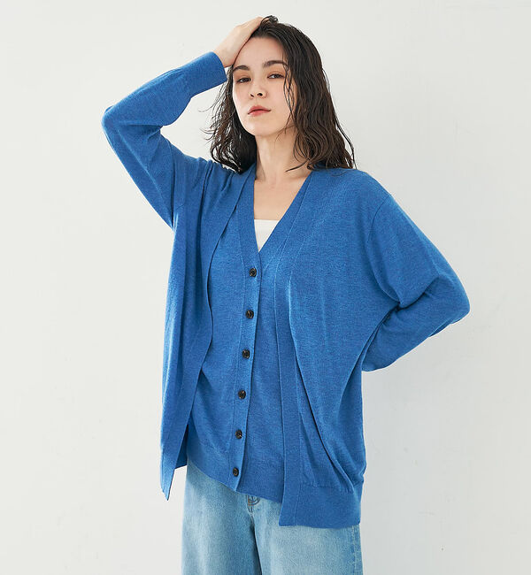 collex「レイヤードカーディガン」|カーディガン|