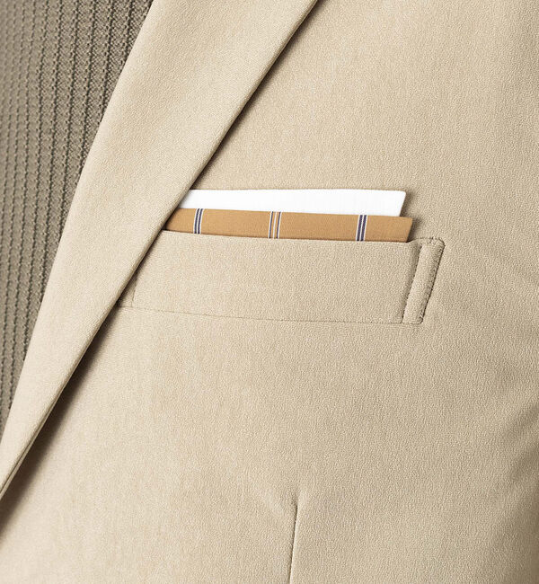 ABAHOUSE「【セットアップ対応】ライクラ ニット ストレッチ ジャケット」|その他|