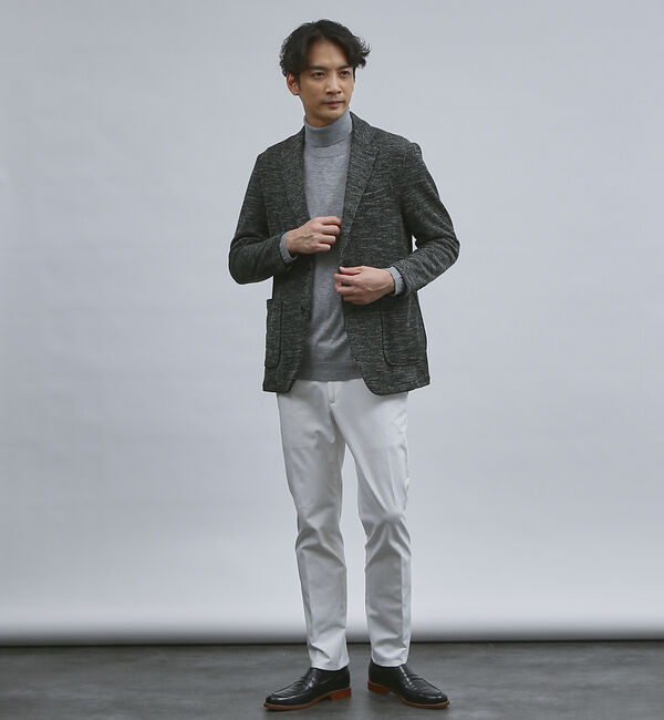 ABAHOUSE「ハイストレッチ コットン スラックス」|スラックス|