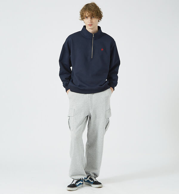 ABAHOUSE「【FRUIT OF THE LOOM】ヘビーオンス スウェット カーゴパンツ」|カーゴ|