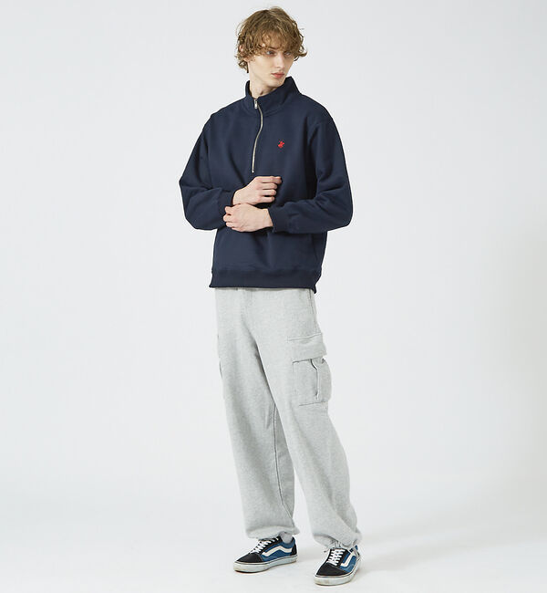 ABAHOUSE「【FRUIT OF THE LOOM】ヘビーオンス スウェット カーゴパンツ」|カーゴ|