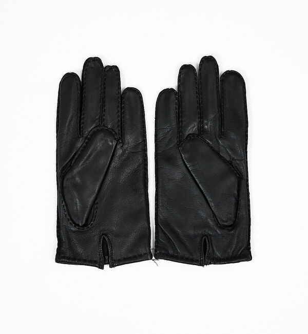 ABAHOUSE「アウトステッチ ラムレザーグローブ」|手袋|