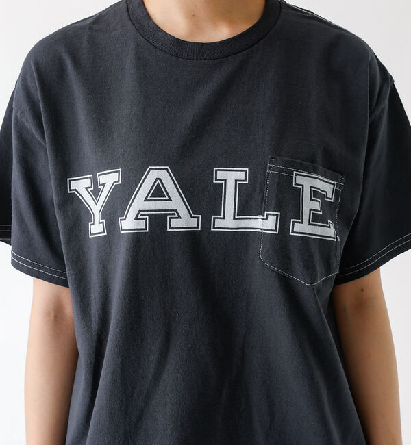 ABAHOUSE「【The BOOK STORE / ブックストア 】YALE  POCKET T」|Tシャツ・カットソー|