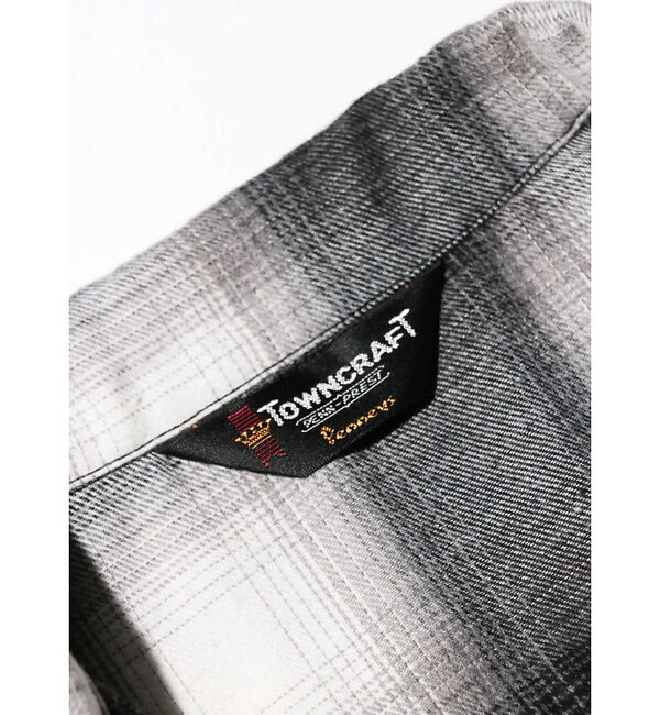 ABAHOUSE「【TOWNCRAFT 】60&lsquo;SLOOP COLLAR NEL OMBRE SH」|シャツ・ブラウス|