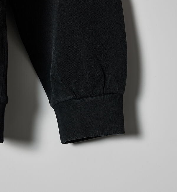 ABAHOUSE「【ウォッシュ加工】ロング ハーフジップ プルオーバー / ロンT」|Tシャツ・カットソー|