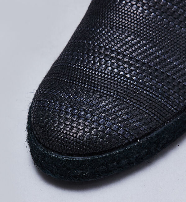 alfredoBANNISTER「【berevere別注】エラスティック 編込みパターン スリッポン」|スニーカー|