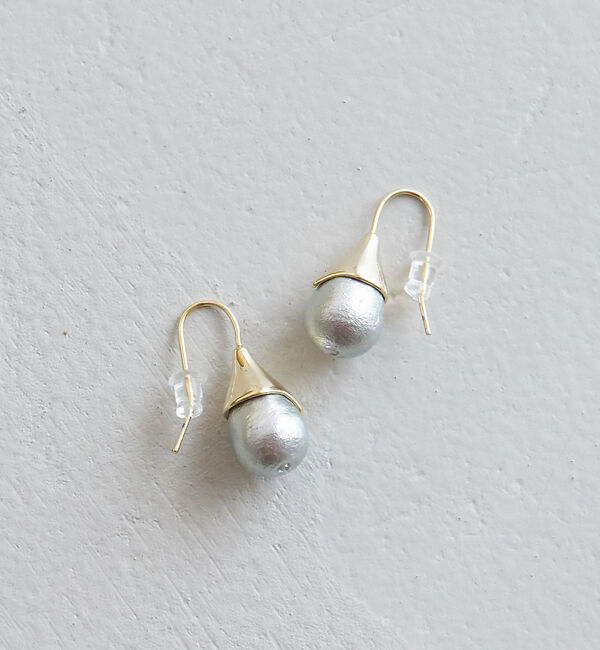 Rouge vif「【sauvage peau】メタル変形デザインピアス」|ピアス|