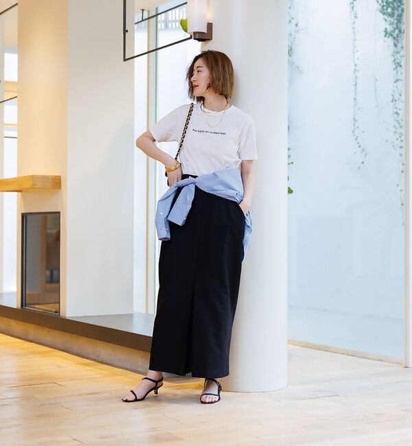 Rouge vif「ロゴコンパクトTシャツ」|Tシャツ・カットソー|