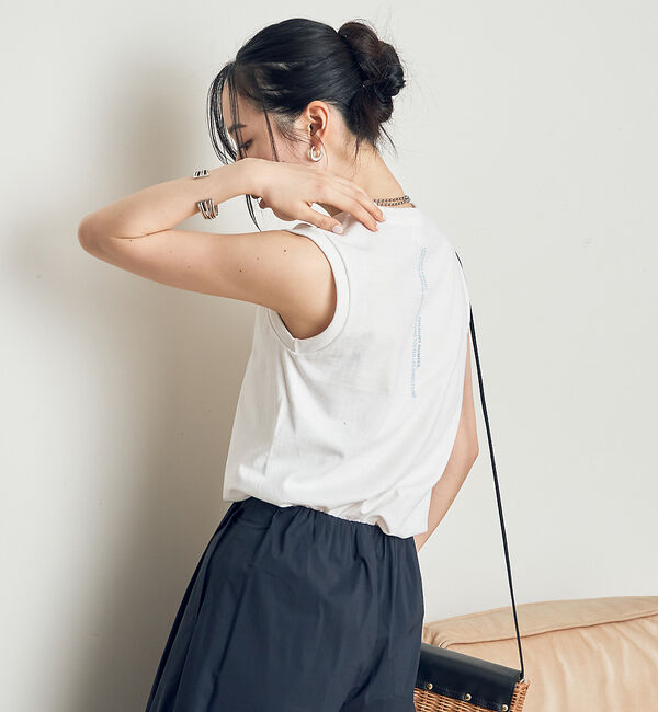 Rouge vif「バックバーティカルロゴタンクトップ」|Tシャツ・カットソー|