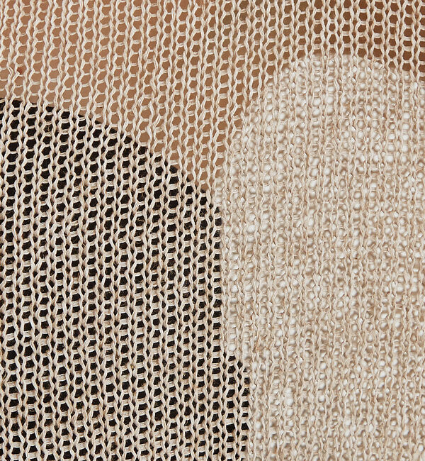 Rouge vif「麻混ペーパーヤーンプルオーバー」|ニット・セーター|