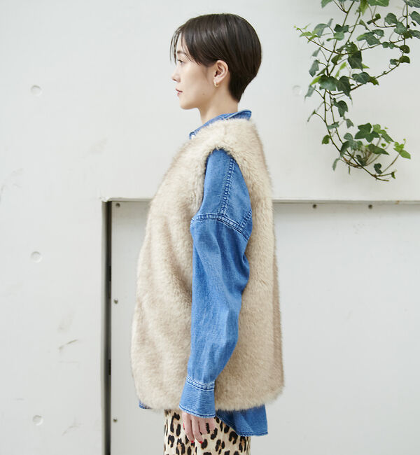 Rouge vif「エコファージレ」|ベスト・ジレ|