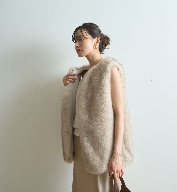 Rouge vif「エコファージレ」|ベスト・ジレ|