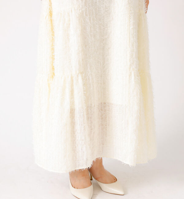 Rouge vif「フェザーノースリーブワンピース」|ワンピース|