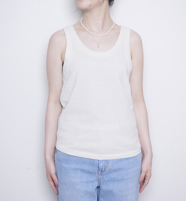 Rouge vif「モールニットタンクトップ」|キャミソール|