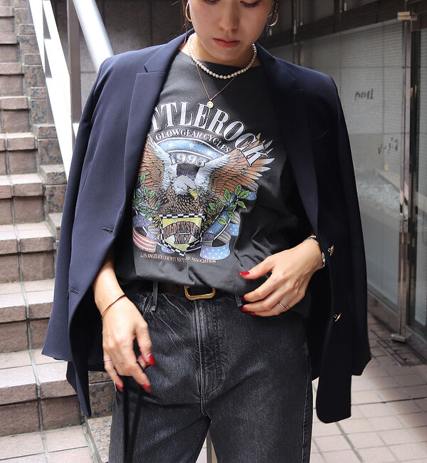 Rouge vif「【MICA&DEAL&times;GOOD ROCK SPEED】ロックT / 5分袖 /」|Tシャツ・カットソー|