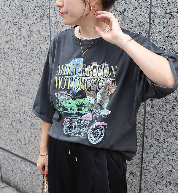 Rouge vif「【MICA&DEAL&times;GOOD ROCK SPEED】ロックT / 5分袖 /」|Tシャツ・カットソー|