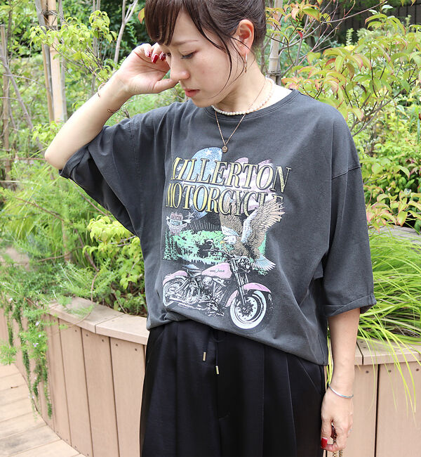 Rouge vif「【MICA&DEAL&times;GOOD ROCK SPEED】ロックT / 5分袖 /」|Tシャツ・カットソー|