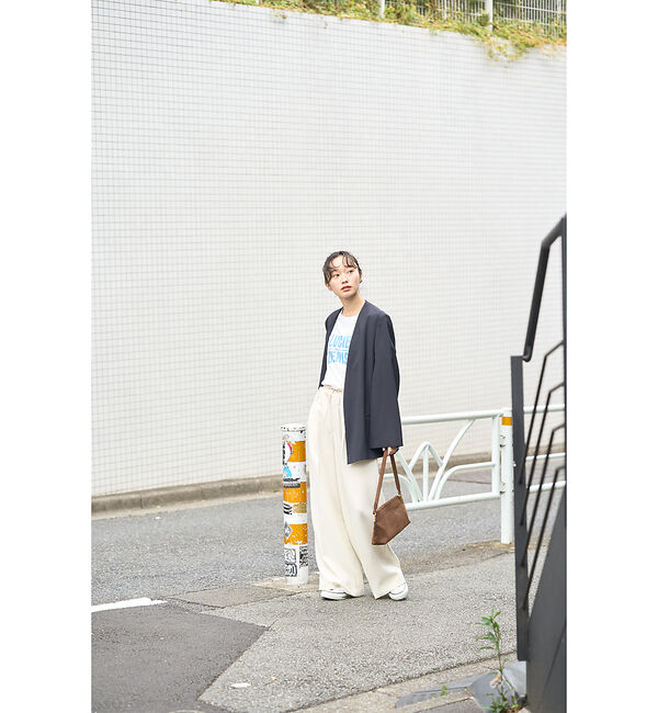 Rouge vif「ブロードリボン二重織レイヤードタックパンツ」|その他|